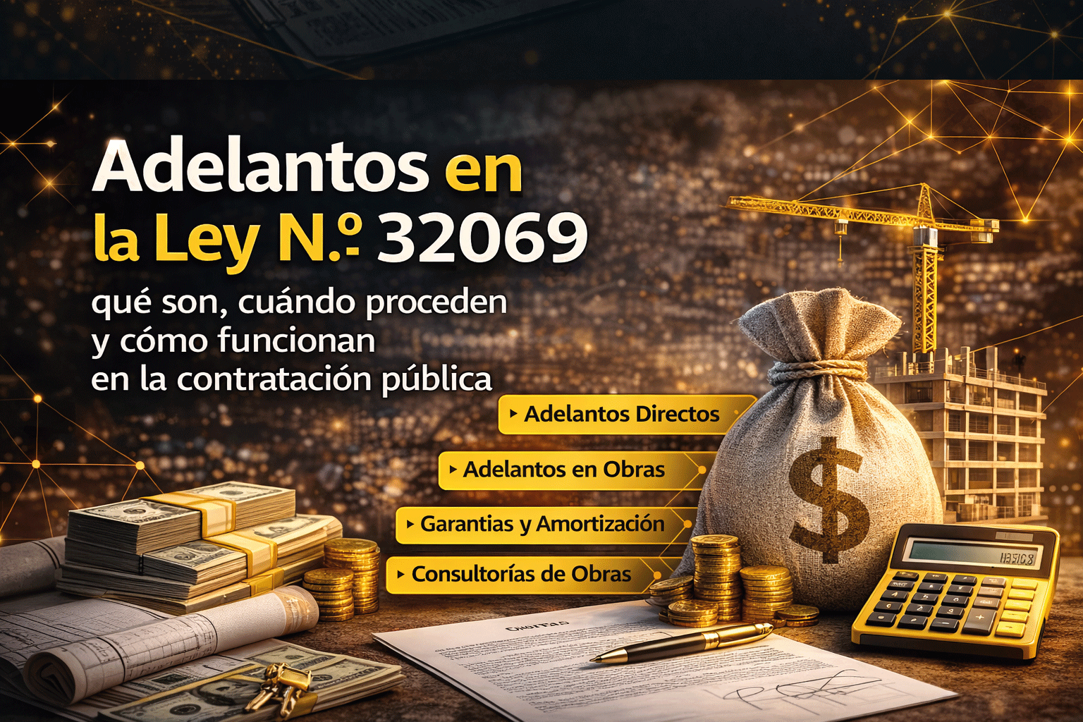 Adelantos en la Ley 32069