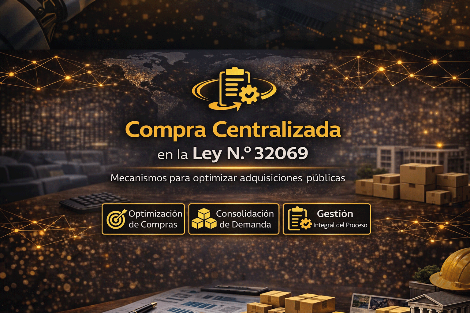 Compra centralizada en la Ley 32069