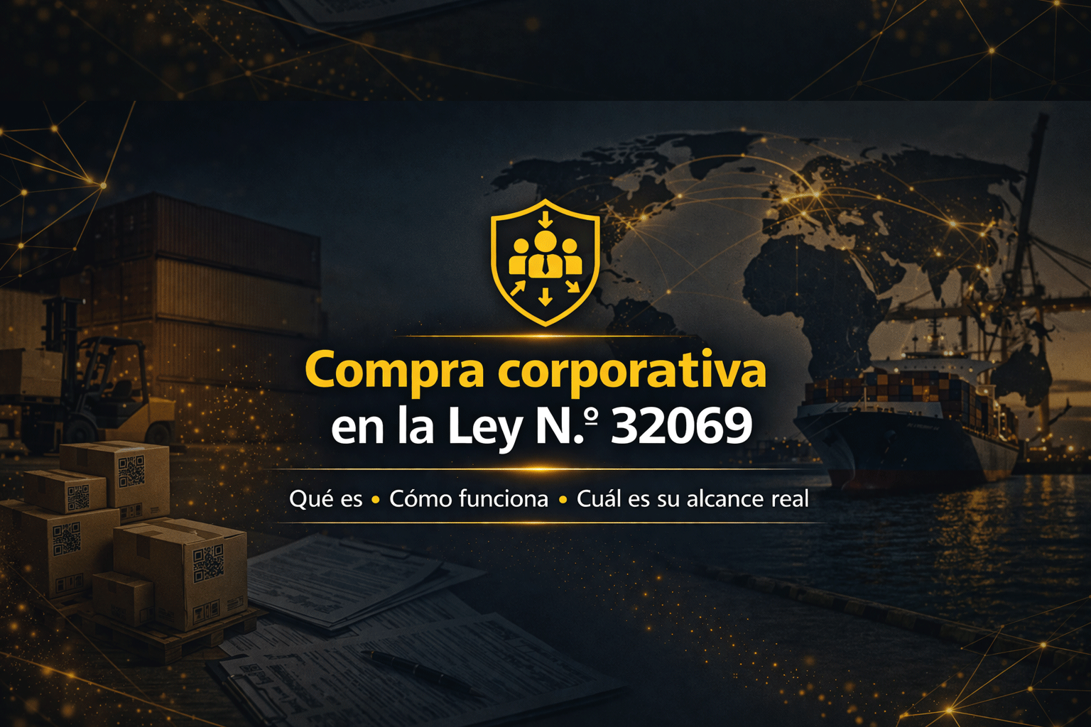 Compra corporativa en la Ley 32069