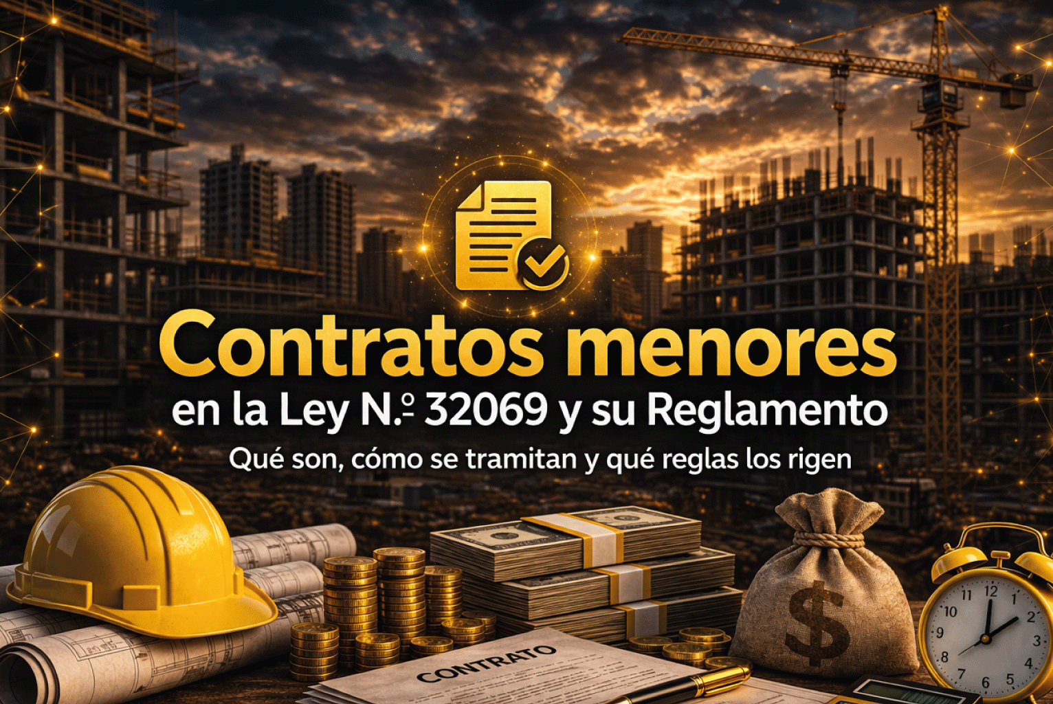 Contratos menores en la Ley 32069 y su Reglamento