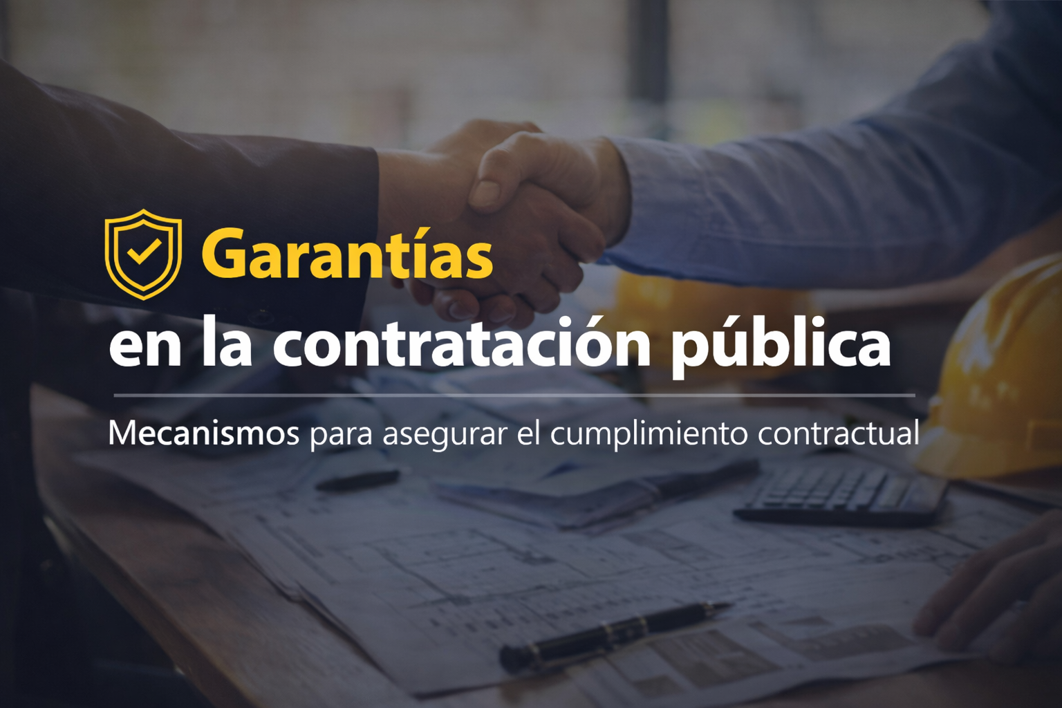 Garantías en contratación pública