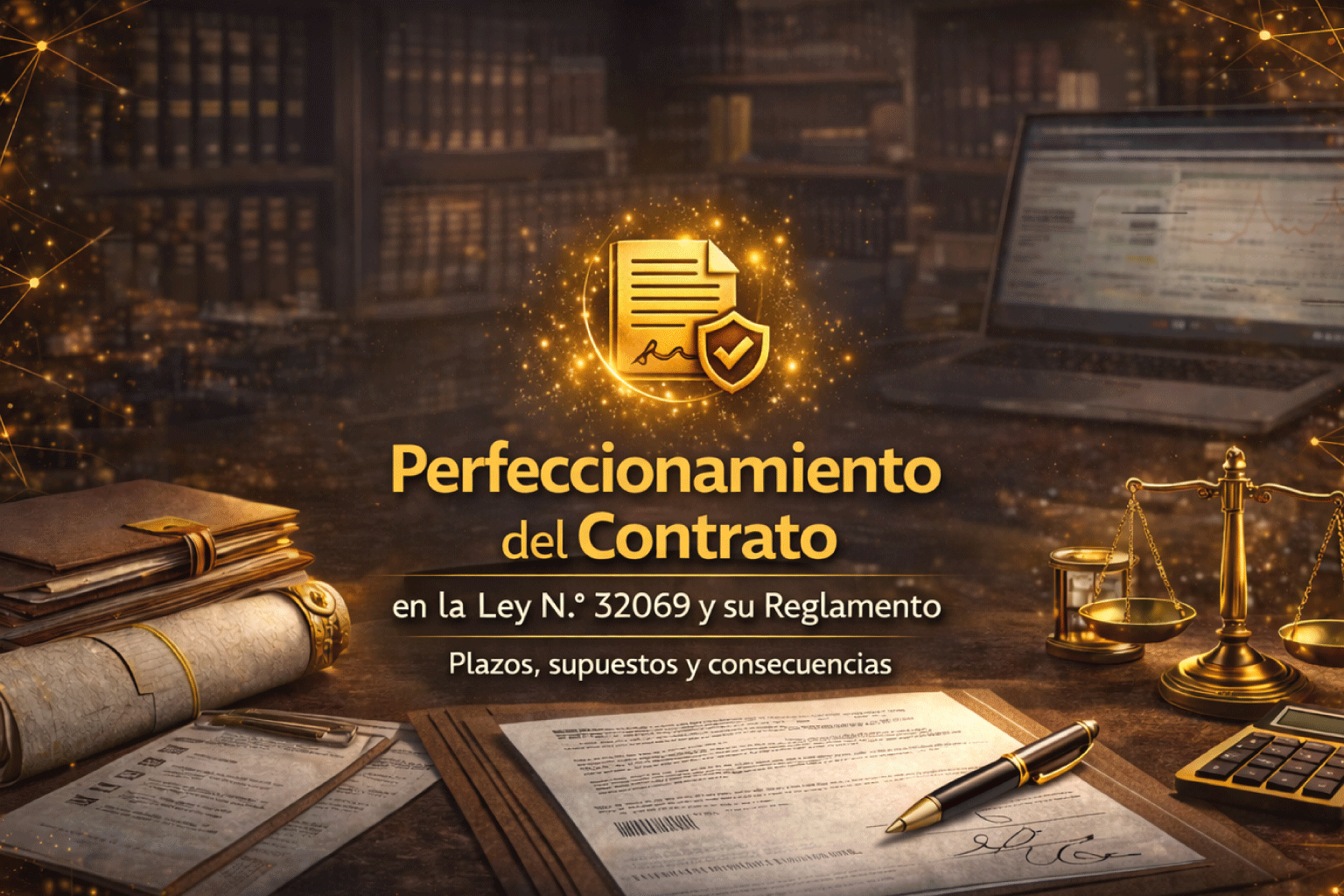 Perfeccionamiento del contrato en contratación pública