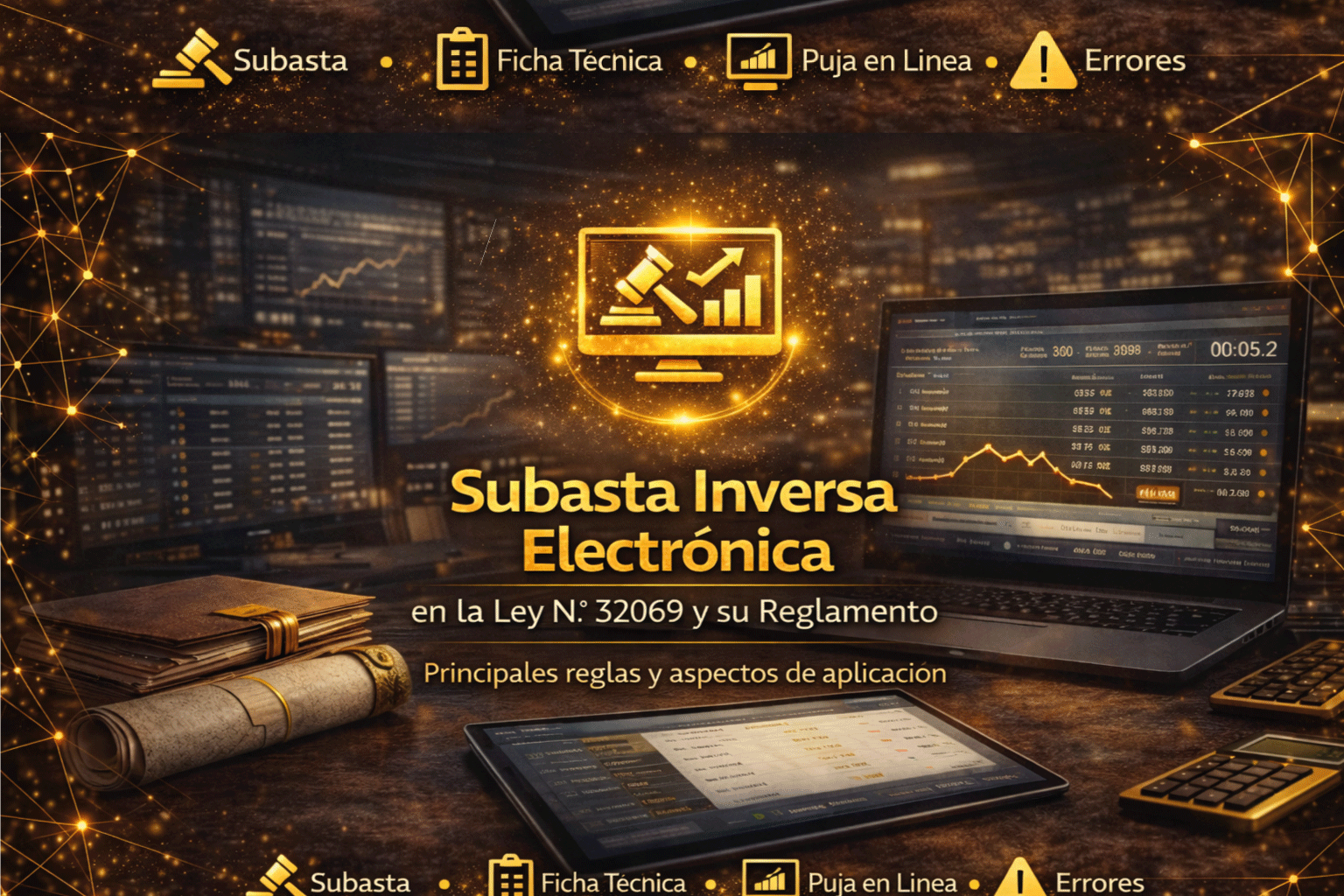 Subasta inversa electrónica en contratación pública